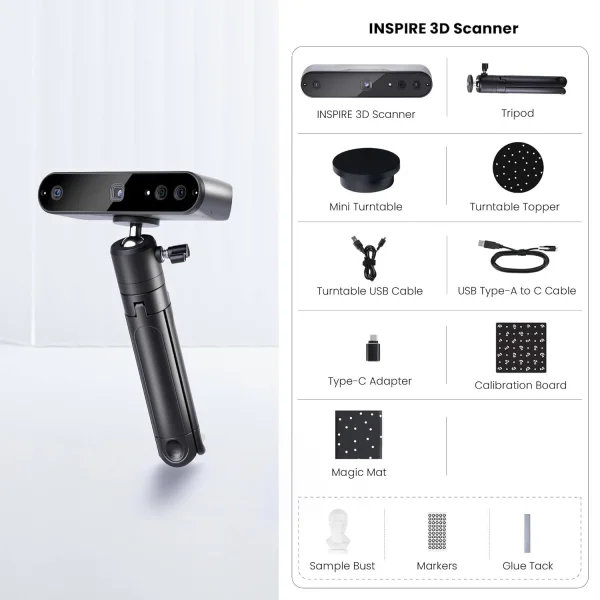Revopoint 3D Scanner INSPIRE