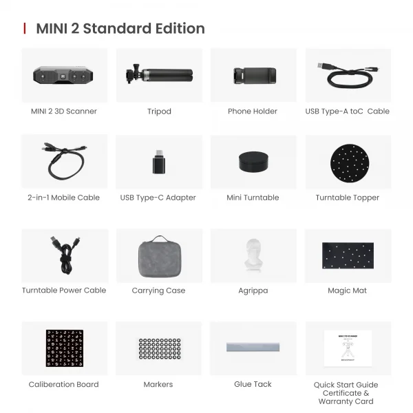 Revopoint 3D Scanner MINI 2 Standard