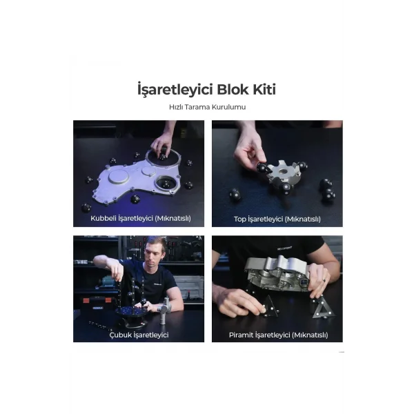 Revopoint Marker Blok Takımı (Manyetik)