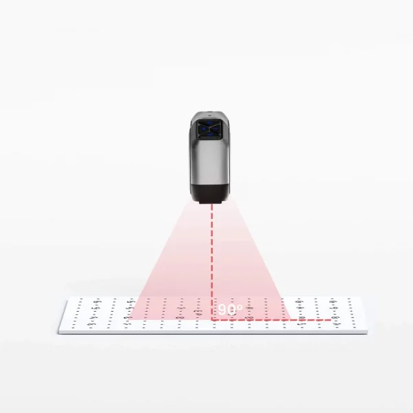 Revopoint Yüksek Hassasiyetli Kodlanmış Kalibrasyon Yüzeyine Sahip Cam Alt Tabaka - MetroX