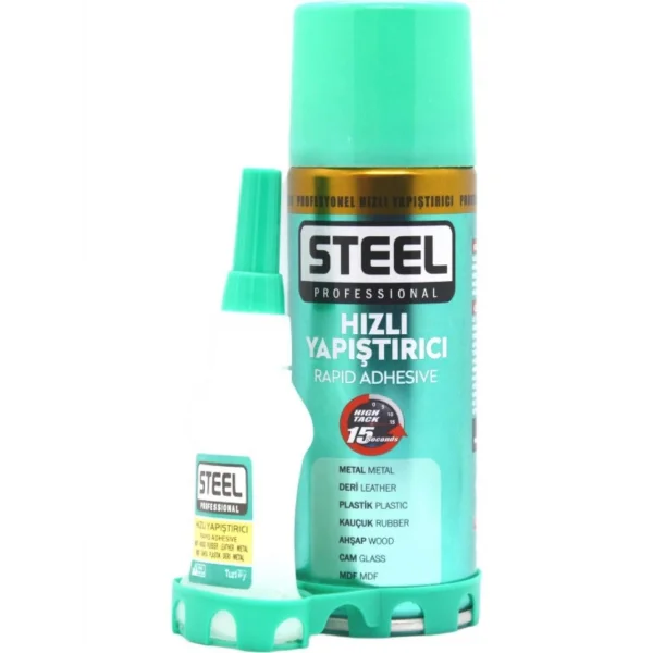 Steel Hızlı Yapıştırıcı Kit 200 Ml