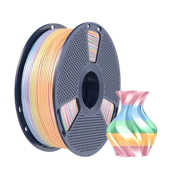 Sunlu Silk Rainbow PLA Filament