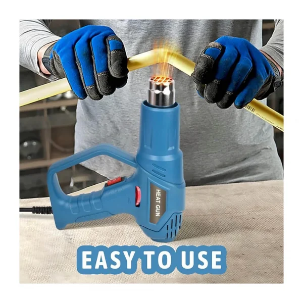 TGR-202 Profesyonel 2000W Sıcak Hava Tabancası - 2 Kademeli Isı Ayarlı