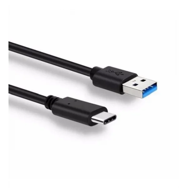 Type-C Usb Kablo 3.1 Hızlı Veri Aktarım Şarj Kablosu - Siyah - 1 Metre