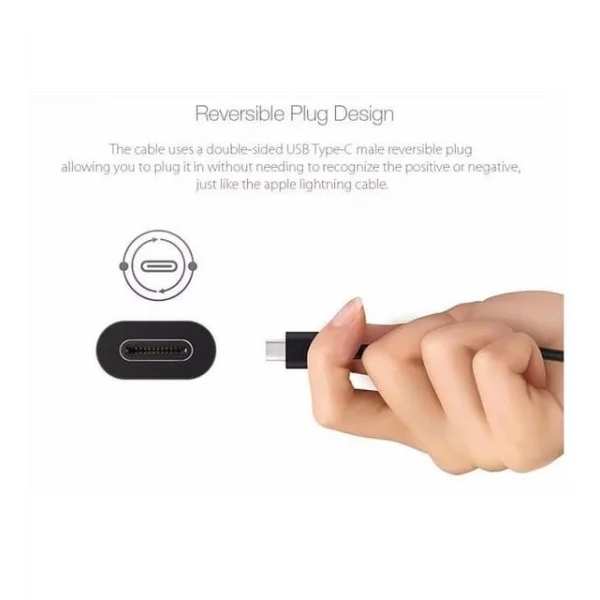 Type-C Usb Kablo 3.1 Hızlı Veri Aktarım Şarj Kablosu - Siyah - 1 Metre