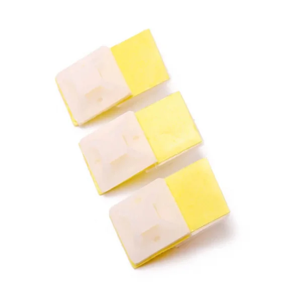 Yapışkanlı Kroşe - 20x20mm Kablo Bağı - 5 Adet