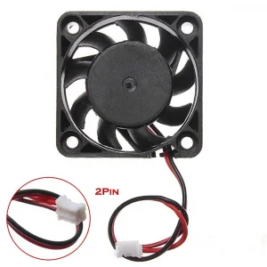 12V 4cm 2 Pin 40X40X10 Fan - 15cm Kablo