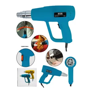 2 Kademeli Sıcak Hava Tabancası Isı Makine-Mavi