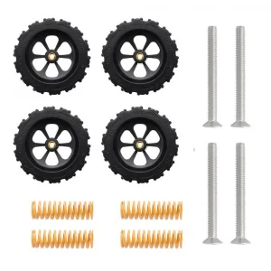3D Yazıcı Sıcak Yatak Tesviye Somun Kiti M4*59.1*42mm CR10 Büyük Boy Vidalı Somun