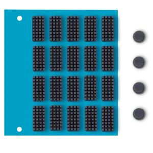 Snapmaker U1 Nozzle Temizleme Uçları ve Park Pedleri Seti