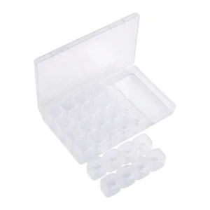 1 Adet 28 Bölmeli Küçük Saklama Kutusu