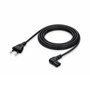 90 Derece L Uç Fiş 2 Pin Power Güç Kablosu - 1.5m