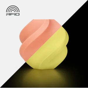 Bambu PLA Glow - Glow Orange