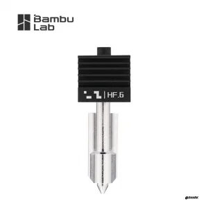 BambuLab High Flow Hotend with hard. steel 0.6mm H2S P2S