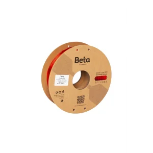Beta TPU 95A Filament - Şeffaf Kırmızı