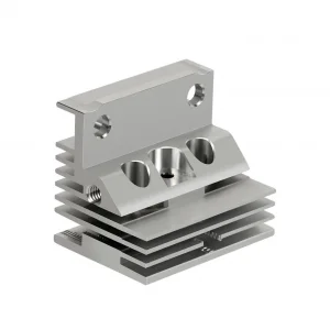 Creality K1C-K1-K1 Max Extruder Alüminyum Soğutucu Blok Heatsink - Unicorn Nozzle Uyumlu Yeni Versiyon