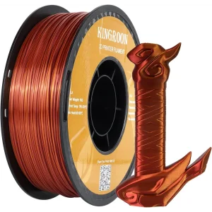 Kingroon PLA Silk Çift Renk Filament Altın Bakır