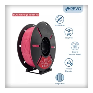Revo Hyper Speed Pla Filament - Pembe