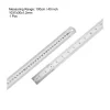 100cm ( 40 inch ) - Çift Taraflı Paslanmaz Çelik Metal Cetvel - Kalınlık 1.2mm