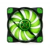 12Cm Kasa Fanı 15 Led Li 3D Görünüm Silikon Pad Yeşil