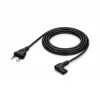 90 Derece L Uç Fiş 2 Pin Power Güç Kablosu - 1.5m