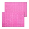 A3 Ebat Kesme Matı Patchwork - Cutting Mat - Kesim Altlığı - Kesim Tablası - 42x30cm - Pembe