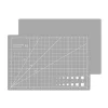A5 Kesme Matı - Cutting Mat - Kesme Altlığı - Kesim Tablası - 22*15cm - Gri