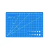 A5 Kesme Matı - Cutting Mat - Kesme Altlığı - Kesim Tablası - 22*15cm - Mavi