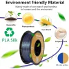 Kingroon PLA Silk Çift Renk Filament Mavi Altın