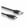 Type-C Usb Kablo 3.1 Hızlı Veri Aktarım Şarj Kablosu - Siyah - 1 Metre