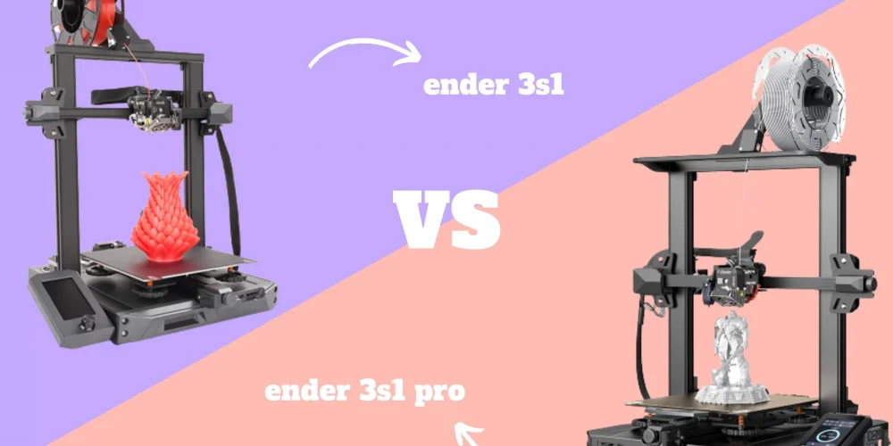 Creality Ender 3 S1 Vs Ender 3 S1 Pro - İnceleme Kıyaslama ve Karşılaştırma