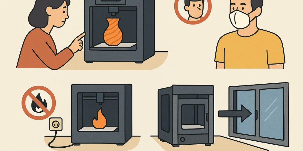 Bambu Lab 3D Yazıcıları Kullanırken Dikkat Edilmesi Gerekenler