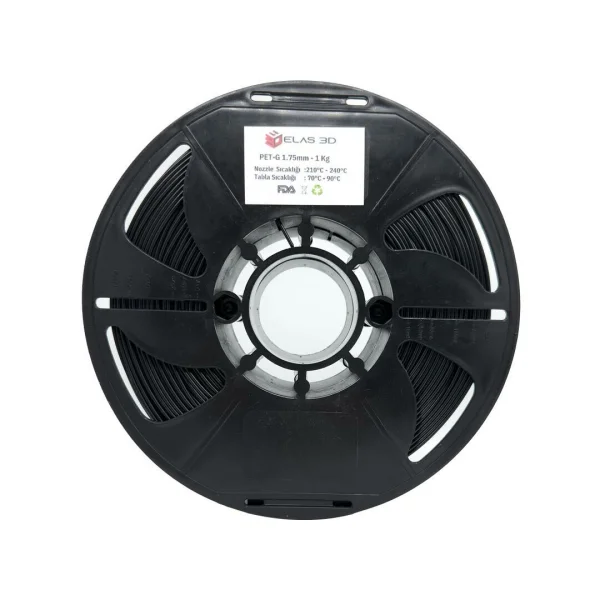 Elas PETG Filament - Siyah