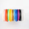 PLA Filament (3D Printer ve 3D kalem kartuşu) 5 RENK x 10 Metre