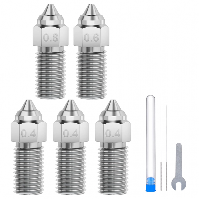 Yüksek Kaliteli Elegoo Çelik Nozzle Set Neptune 4 / 4 Pro