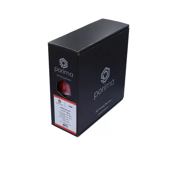 Porima ASA® Filament Kırmızı RAL3020 1,75mm 1kg