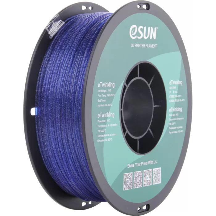 Esun eTwinkling Filament 1.75 Mm Mavi