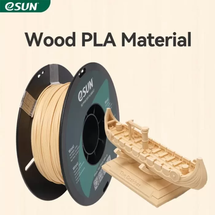 eSUN 1.75 mm Ahşap Filament 0.5 KG Wood