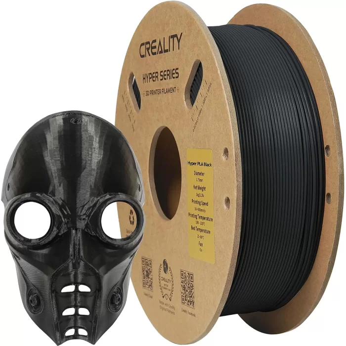 Creality Hyper PLA Siyah 1.75 Mm 3D Yazıcı Filament 1kg