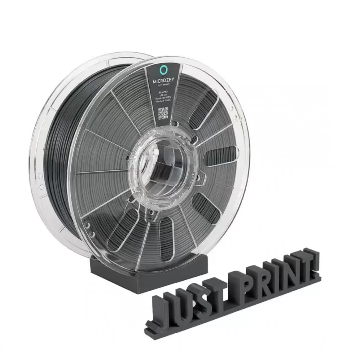 Microzey 1.75 Mm Koyu Gri S Pla Filament 1KG