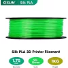 eSUN Silk PLA 3D Printer Filament Green