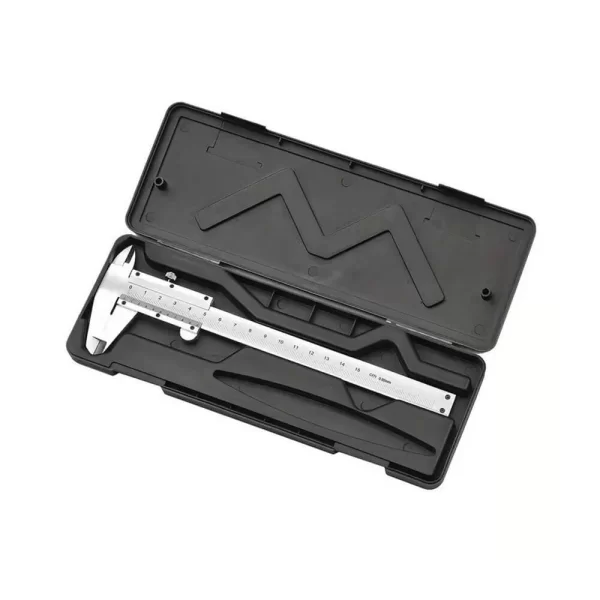 150mm / 0.02mm Paslanmaz Çelik Mekanik Kumpas - Sürgülü Manuel Kumpas