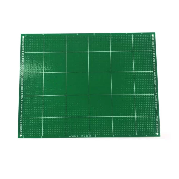 15x20cm Proto Pcb Tek Taraflı Delikli Pertinaks Prototip Deney Kartı Delikli Plaket Pertenak