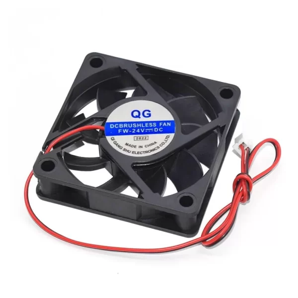 24V 6cm Fan - 60*60*10mm Soğutucu Fan - 60mm Kare Fan - 2 Pin