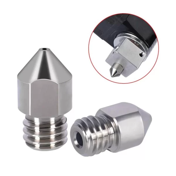 3D Yazıcı MK8 0.4 Mm Paslanmaz Çelik Nozzle