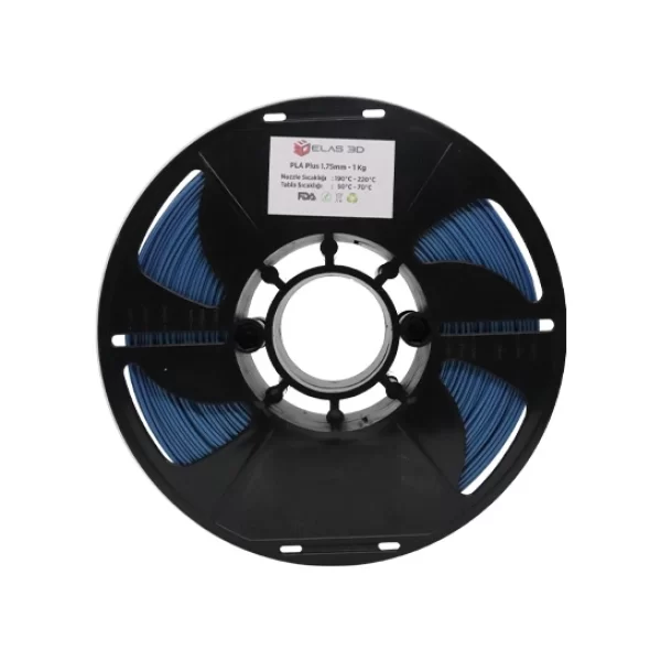 Elas 1.75 Mm Sedefli Mavi Pla Plus Filament 1Kg