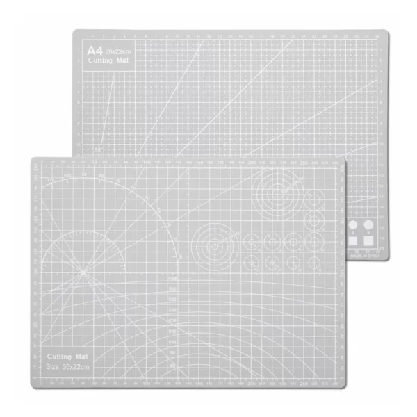 A4 Kesme Matı Cutting Mat Kesme Tablası Gri