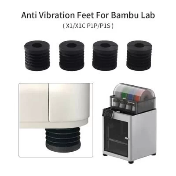 Bambu Lab Titreşim Önleyici Ayak Seti - P1P, P1S, X1C