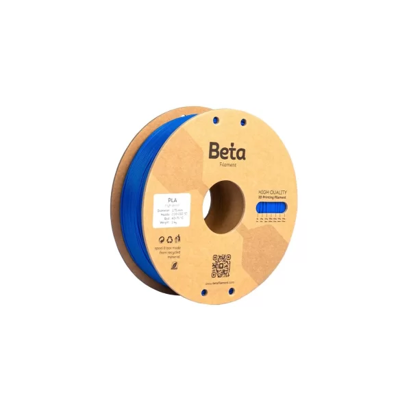 Beta PLA High-Speed Filament Koyu Mavi