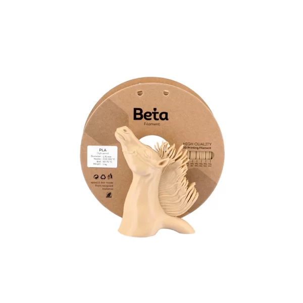 Beta PLA High-Speed Filament Naturel Ten